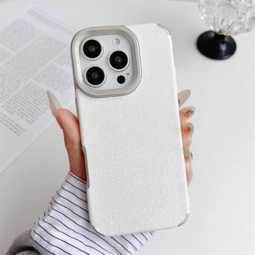Coque compatible iPhone 14 anti-chute paillettes et aimantée