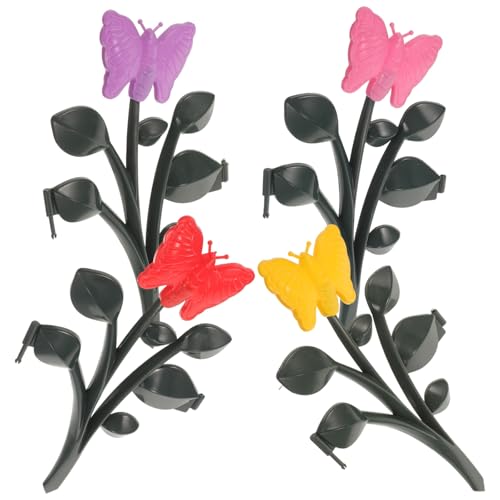 Gatuida Lot de 1 Clôture Décorative Fleur en Plastique Verte Petite Bordure de Jardin pour Pelouse et Parterres Clôture Extérieure pour Décoration de Balcon Jardin et Terrasse Facile