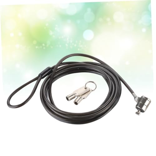 HOMOBABE Verrou Portable pour Ordinateur Verrou de Sécurité pour Ordinateur Portable et Notebook pour Maison et Bureau de Prévention du Vol