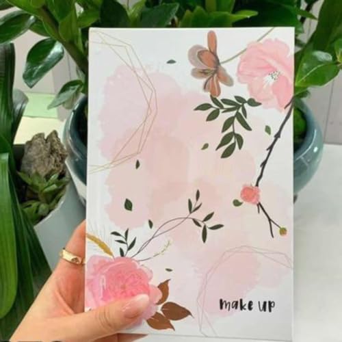 Makeup Book – Multifunctional 4 IN 1 Makeup Palette Book with High-Pigment Eyeshadows, Blush, Highlighter, Eyebrow Powder & Concealer (Multicolor)