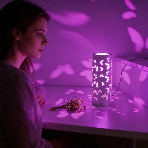 Lámpara de noche LED multicolor con control táctil USB miniatura 3