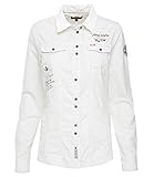 Aufgesetzte Klappentaschen mit Knopfverschluss