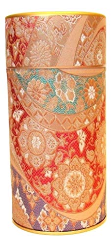 Ryu Mei Mizunishiki Japanese Metal Tea Tin [ Red ]