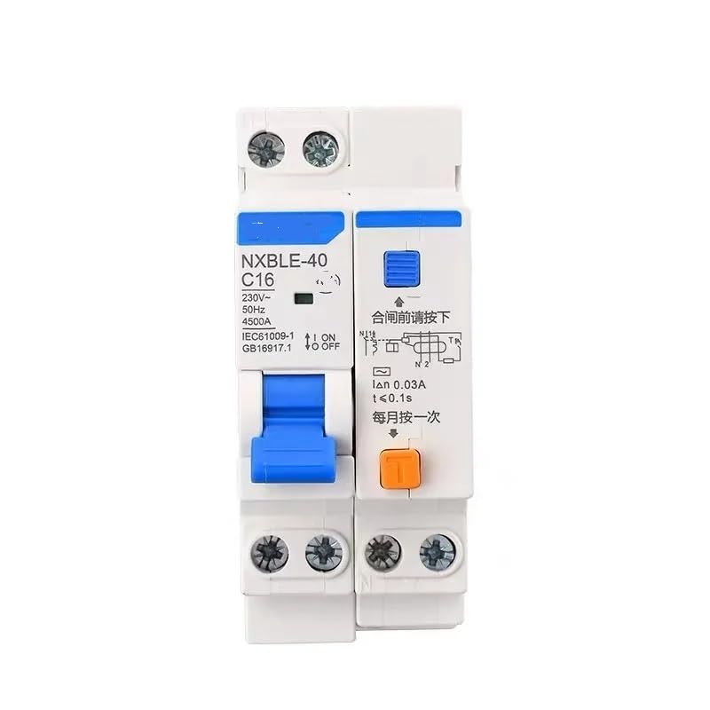 Disjoncteur miniature NXB-40 DPNL resoudre les pannes et coupures electriques 6A