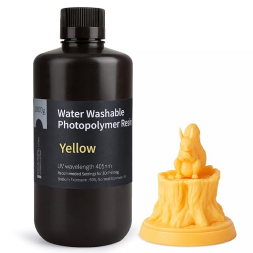 ELEGOO �����`3D�v�����^�[�p ���􂢎��� UV���W�� ����k �����x 405nm 1000g ���d���\���� LCD 3D�v�����^�[�����i���j