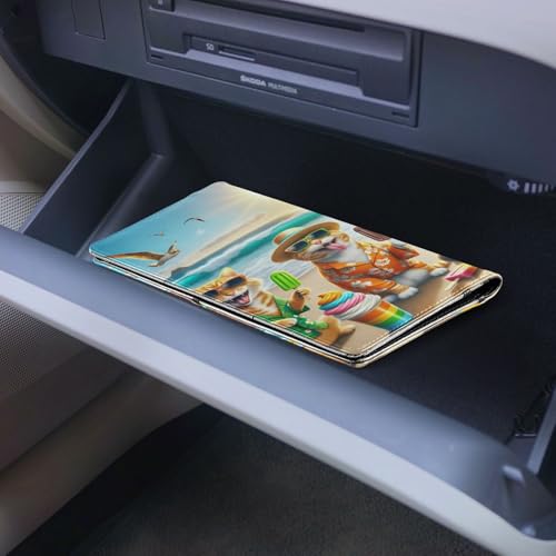Organizador para Documentos de Cuero Slim miniatura 7