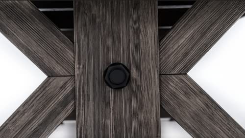 Plank & Hide - Otis Billiard Pool Table (Weathered Grey, 8') #TOP4