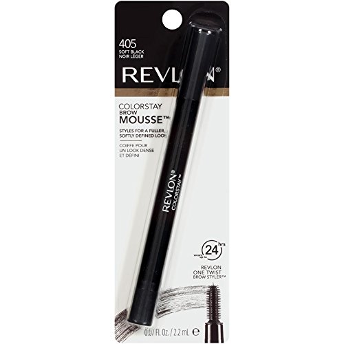 Revlon Colorstay Brow Mousse, Soft Black #TOP1
