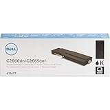 Dell Computer 67H2T Black Toner Cartridge C2660dn/C2665dnf Color Laser Printer