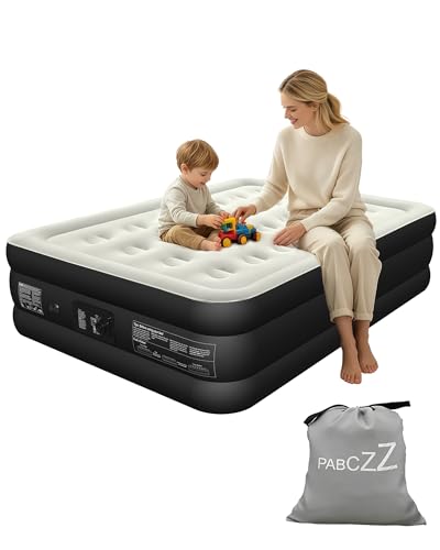 PABCZZ air Mattress Full with Built in Pump – 18-Inch Thickened...