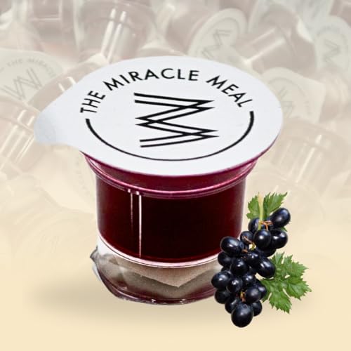 PACK IT HUB The Miracle Meal Communion Plus + Cups will simplify your communion experience: 100% Concord Grape Juice & Wafer - Box of 100 - Premium Quality - Made in the USA