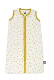 Briljant Baby - Sommerschlafsack spots - ocker - maße 110 cm mit Reißverschluss - hochwertige qualität