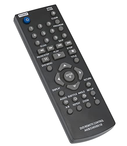 VINABTY Replacement Remote Control Fit for LG DVD Player DP122 DP520 DP521 DP522 DP522 DP527 DP820 DP821 DP822 DP827 DV480 DV482 DV490 - Image 2