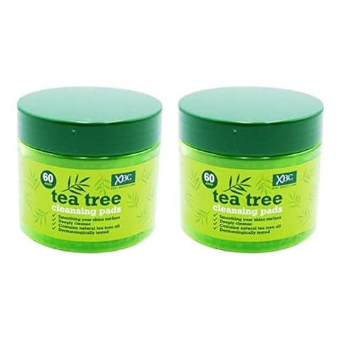 Tea Tree Face Cleansing Pads for Acne-Prone Skin Cover