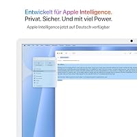 Apple iMac All-in-One Desktop-Computer mit M4 Chip mit 8 Core CPU und 8 Core GPU: 24" Retina Display, 16 GB gemeinsamer Arbeitsspeicher, 256 GB SSD Speicher, passendes Zubehör; Blau – Ansicht 3