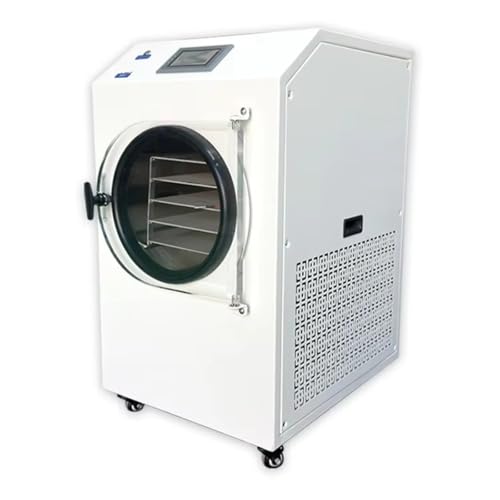 Large Capacity Freeze Dryer Machine, Industrial Home Freeze Drying Equipment with Heavy-Duty Vacuum Pump, -40℃ Ultra-Low Temperature for Bulk Garden Harvest Preservation & Emergency Food Storage