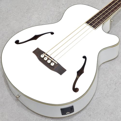 ELK ACOBE 4 F-Hole Fretless White Sparkle GN AR[XeBbNx[X Fz[ tbgX zCgXp[N