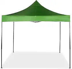 Tenda Gazebo Articulada Pelegrin Pel-300c Portátil Verde 3x3m