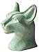 Discoveries Egyptian Imports Authentic Miniature Statue - Patina Finish - Bastet Cat Goddess Bust - 4