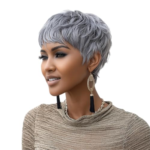 DOcute Pixie For Black Women Bob Pixie Wig Short Wigs