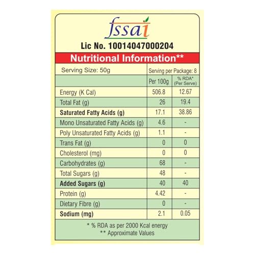 Image of HF, Surya Elaichi Soan Papdi- 400g | Made with Real Cardamom, Fresh Besan