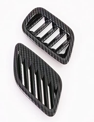 Car interior trim strip modified carbon fiber trim strip For Palisade 2020-2021-2022-2023 (2 Front upper air outlet Carbon fiber)