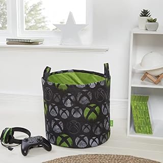 Coco Moon XBox Laundry And Toy Storage Hamper Basket Bag With Handles For Bedroom And Nursery Perfect For Kids