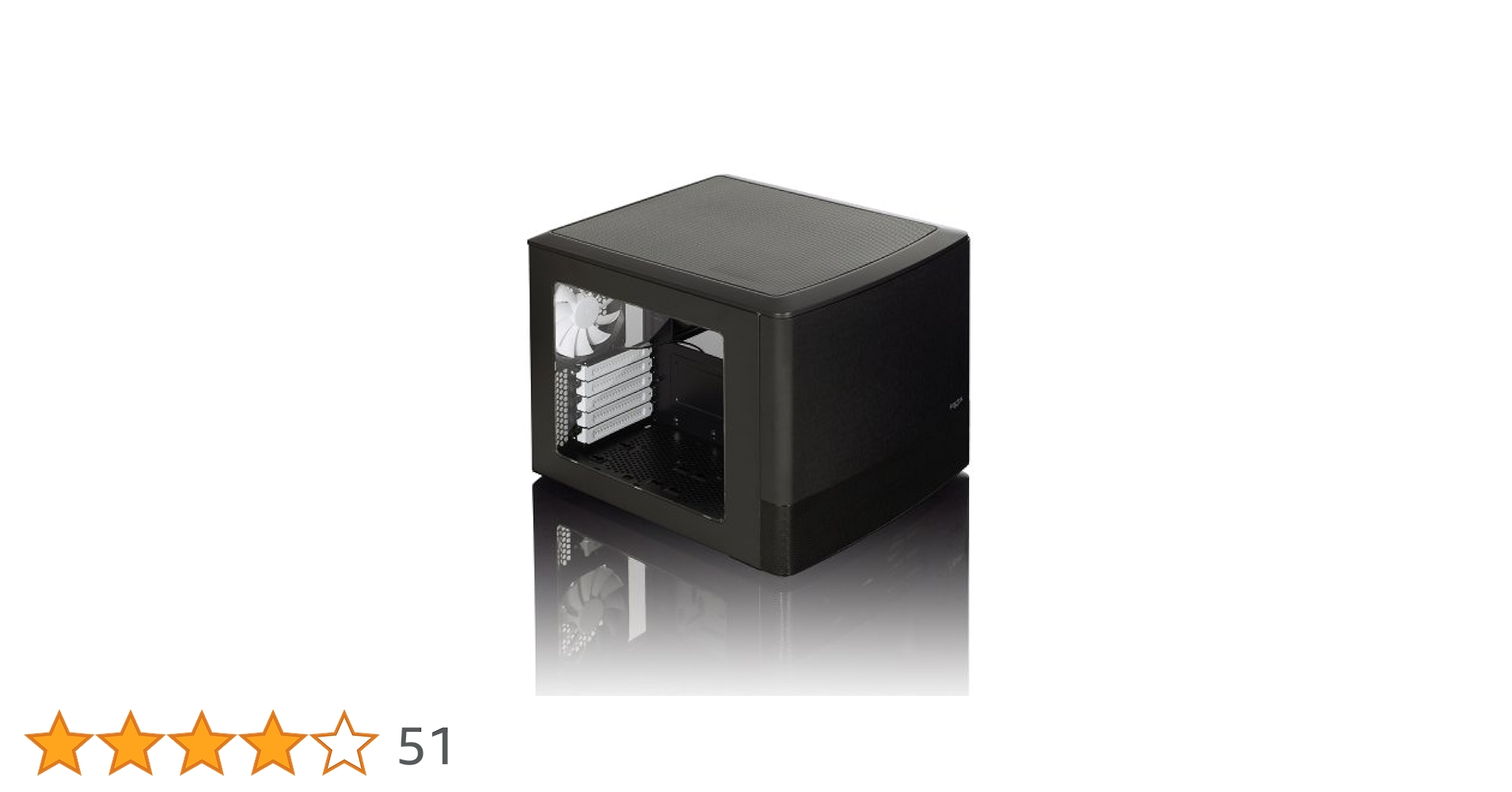 Amazon | Fractal Design Node 804 black MicroATX PCケース
