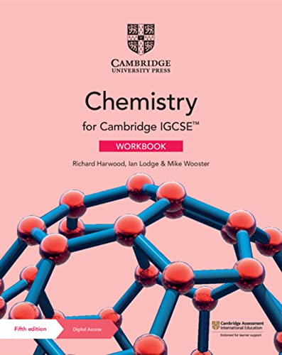 Cambridge IGCSE™ Chemistry Fifth edition Workbook with Digital Access (2 Years)