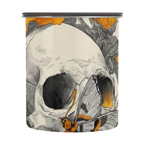 Contenedor de almacenamiento para café OTVEE 500ml acero inoxidable miniatura 2