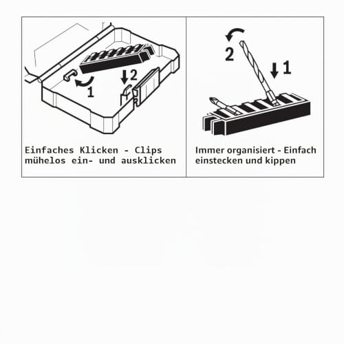 Bosch SDMS24 24-tlg. Set aus Schlagschrauber-Bits mit individuellem Gehäusesystem – Ansicht 6