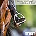 KAADUU Horse Riding Stirrups, Safety Stirrup, Stainless Steel English Riding Protection Saddle, Knee Ankle Stress Pain Relief, 1 Pair 4.75