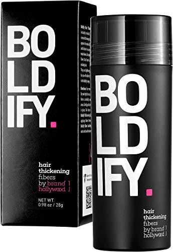 ﻿BOLDIFY Hair Fibers for Thinning Hair (AUBURN) Undetectable & Natural - 28g Bottle - Hair Powder - Completely Conceals Hair Loss in 15 Sec - Hair Thickener & Topper for Fine Hair for Women & Men