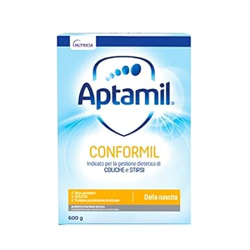 APTAMIL CONFORMIL - Latte a fini medici speciali in polvere indicato per la gestione dietetica di Coliche dei Neonati - Confezione da 600 grammi (2 buste da 300g)