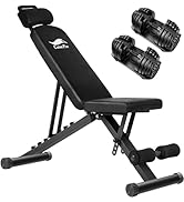 Amazon | MOJEER ダンベル 可変式 24kg/40kg アジャスタブルダンベル 1