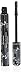 100% Pure: Fruit Pigmented Mascara - Dark Chocolate, .24 oz, Lengthens and Separates Eyelashes, Water, Smudge,Flake Resistant, Colores with Black Tea, Berry and Cocoa Pigments