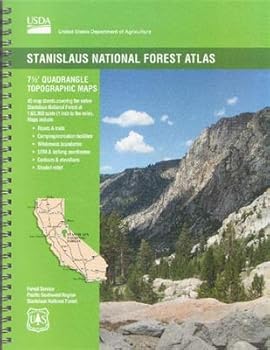 Ring-bound Stanislaus National Forest Atlas Book