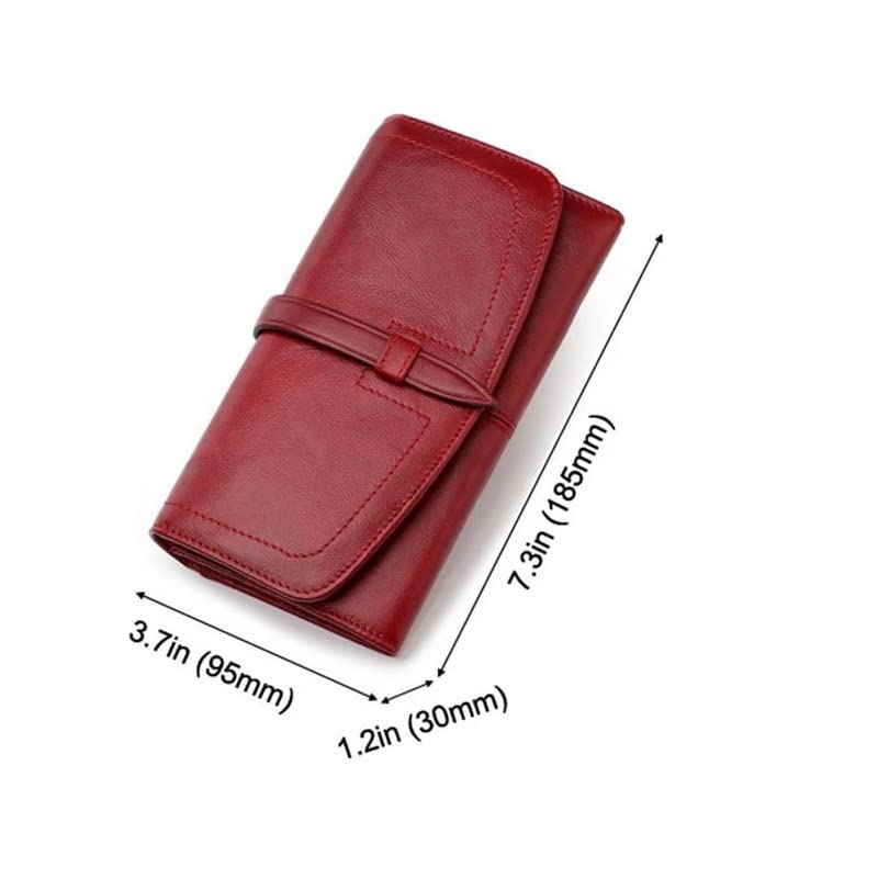 Wallet Women Long Zipper Retro Women Wallet Large Capacity Female Bag2