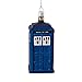 Kurt Adler 4.25-Inch Doctor Who Tardis Glass Figural Ornament