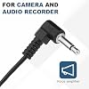 sourcing map Lavalier Lapel Microphone, 3.5mm Elbow Mono Condenser Collar Microphone 1.5m Wired Omnidirectional Condenser Mini Lapel Mic for Teachers Presenters #3