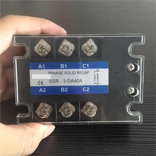 Relais statique triphasé 40A commutation rapide DC AC TSR-40DA haute tension