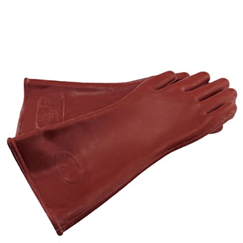 Preisvergleich Produktbild 12KV Isolierung Handschuhe Schutz gegen Elektrizität geladen Betrieb Arbeitsschutz Gummihandschuhe Hochdruck Elektriker Dedicated Handschuhe Handschuhe