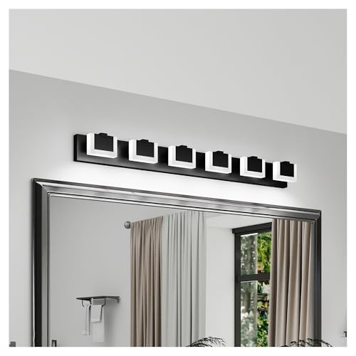 Applique murale moderne LED sans ombre pour miroir salle de bain