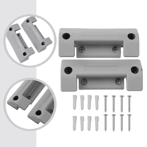 Robuster grauer Schlauchtrommelhaken, einfache und effektive Gartenschlauchaufbewahrung (1 Stück)