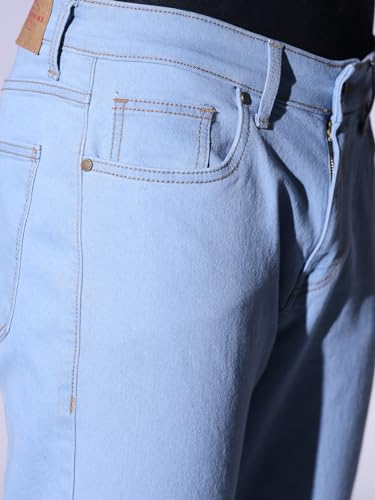Image of Hubberholme Men Black Cotton Fabric Relaxed Fit Mid-Rise Stretchable Jeans