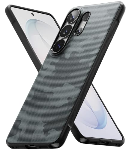 Ringke Onyx for Samsung Galaxy S26 Ultra Case [Feels Good in The Hand] Oil & Dirt Resistant, Enhanced Camera Lens Protection, Comfortable Grip, Non-Slip, Lightweight Cover - Camo Black