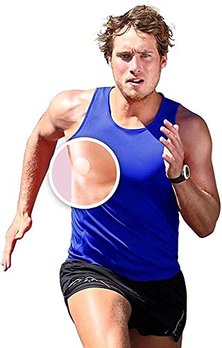 Cache teton homme sport jetable de 3cm pour courir sans irritation