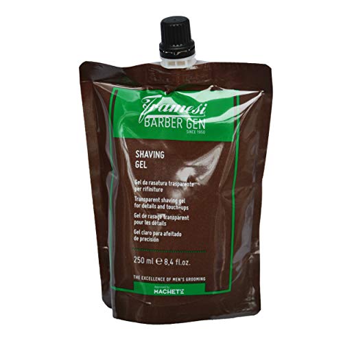 Framesi Barber Gen Shaving Gel, 8.4 fl oz, Shaving Gel for Men