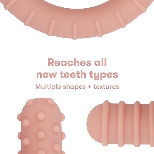 Frida Baby Get-A-Grip Babyteether For Teething Relief | 100% Food-Grade Silicone Teething Toys For Baby 0-6 thumb #3