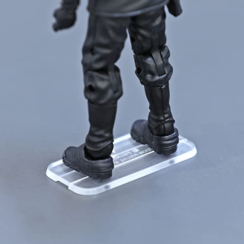 Image of 56PCS 6inch Action Figure Display Peg Stand, Figure Toy Support Base Holder, Compatible with 1 /12 Mavel Legends Series /GiJeo Classified Series /D C /Mo tu Figures, Square